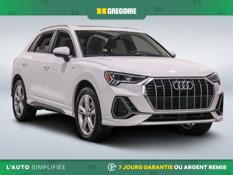 Audi Q3 2019 Blanc Laval - photo #0