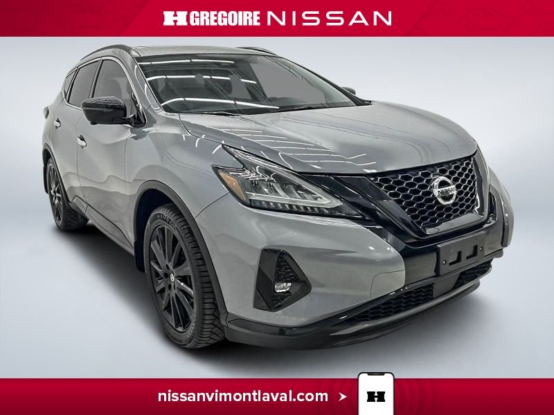 Nissan Murano VY3636 | Midnight Edition AWD CARPLAY TOIT PANORAMIQUE A PA 2021 Gris Laval - photo #8