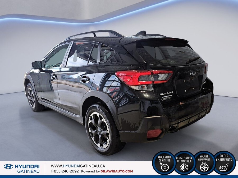 2021 Subaru Crosstrek Tourisme CVT *** 4 roue motrice , sieges chauffant , pneus d hiver *** Black