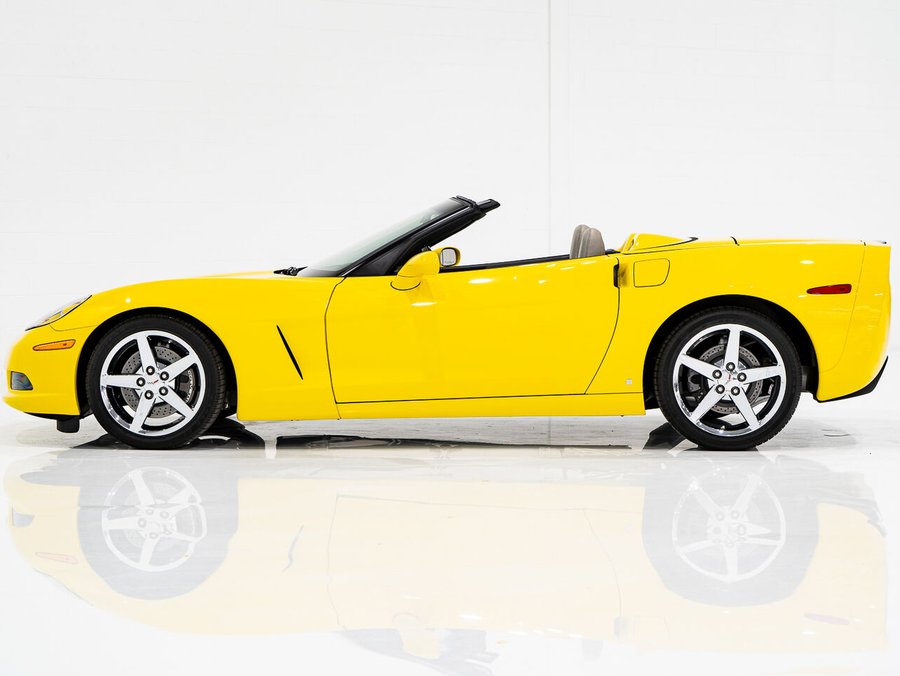 Chevrolet Corvette 2008 2008 Jaune