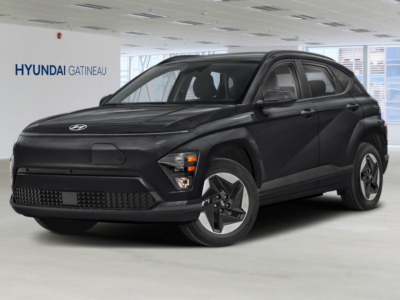 HYUNDAI KONA ÉLECTRIQUE PREFERRED 2025 Noir Gatineau - photo #0
