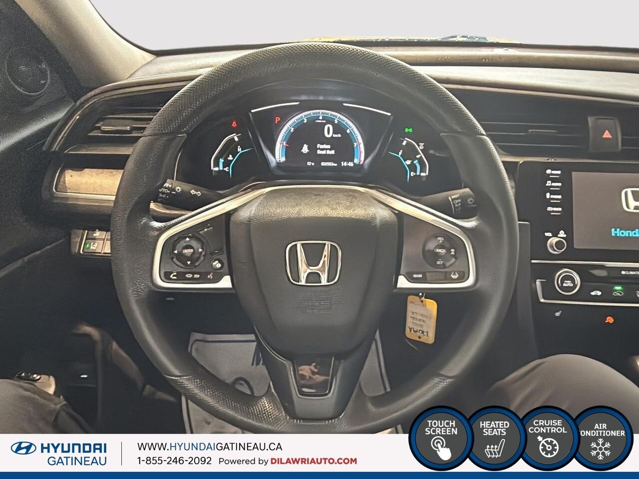 Honda Civic Berline LX CVT 2020 Bleu Ottawa & Gatineau - photo #9
