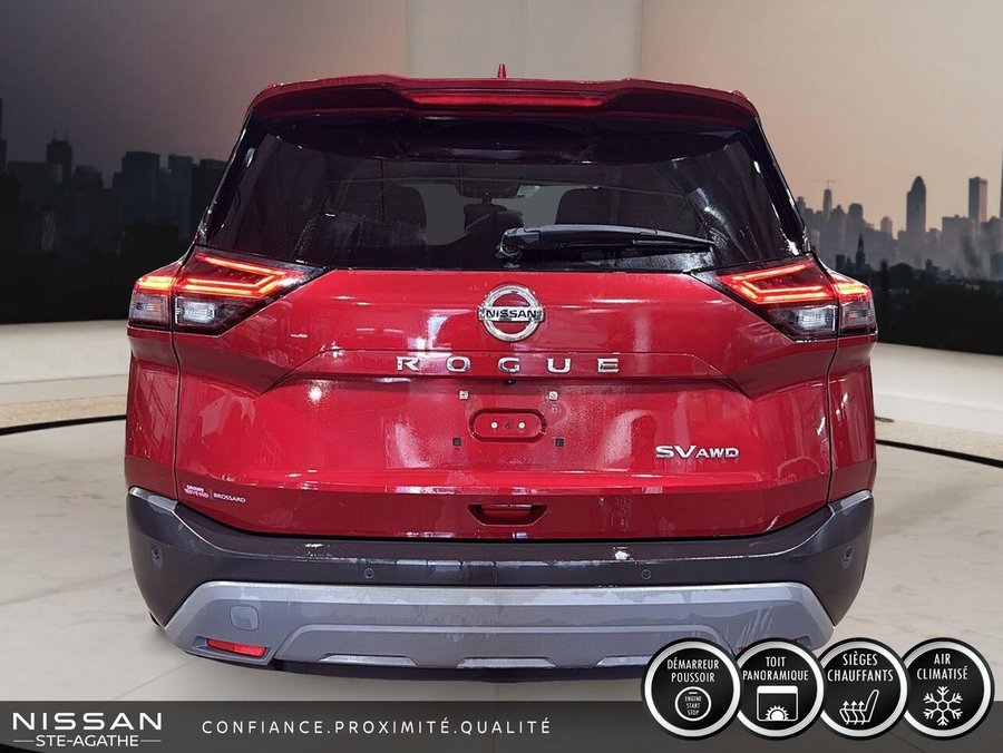 2021 Nissan Rogue SV TI Red
