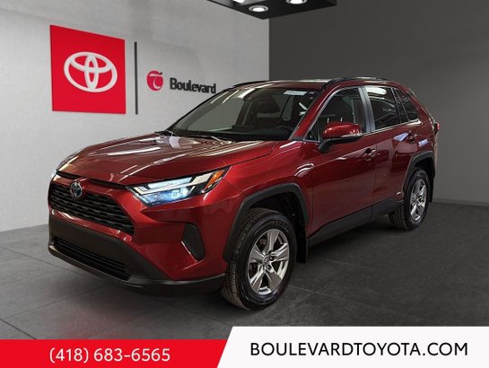 Toyota RAV4 XLE Hybride 2022 Rouge
