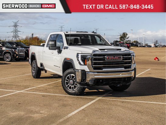 2024 GMC Sierra 3500HD SLE 6.6L X31 Long Box | Heated Seats/Steering Wheel White