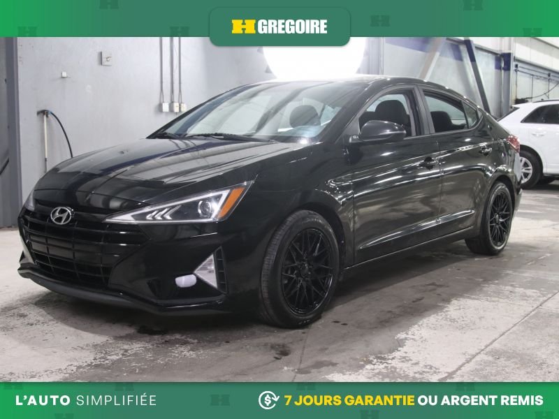 Hyundai Elantra Preferred AUTO A/C MAGS CAM RECUL BLUETOOTH 2020 Noir