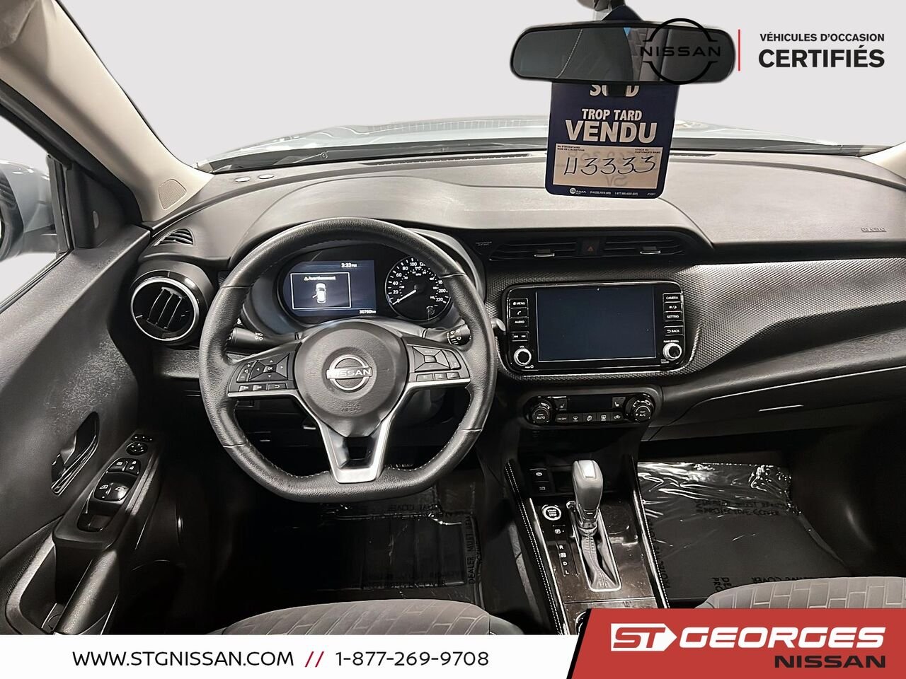 Nissan Kicks 2023 Gris Saint-Georges - photo #9