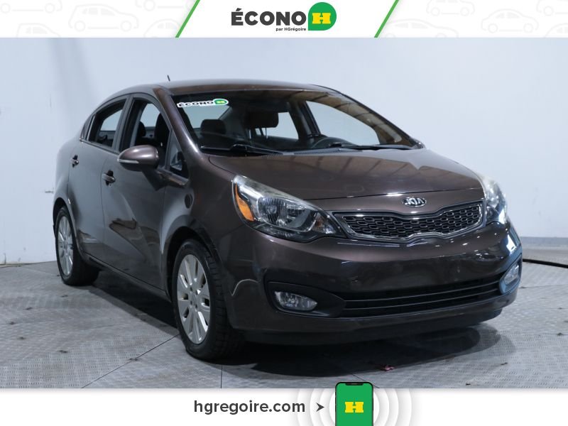 2015 Kia Rio Brown Saint-Eustache - photo #0