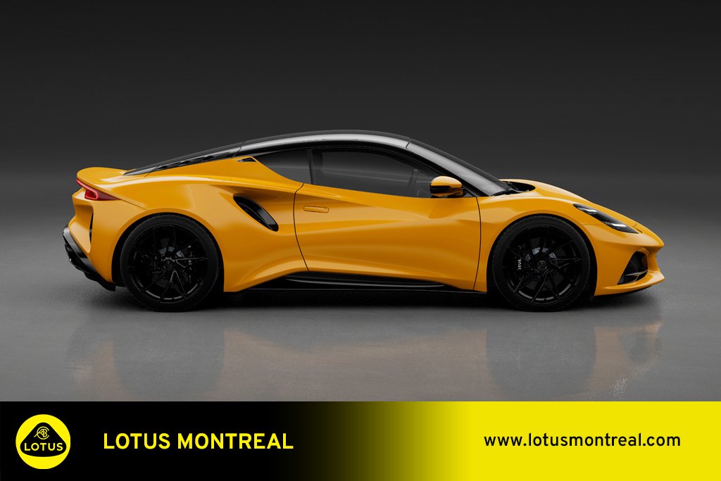 2027 Lotus Emira Turbo SE Yellow Kirkland - photo #3