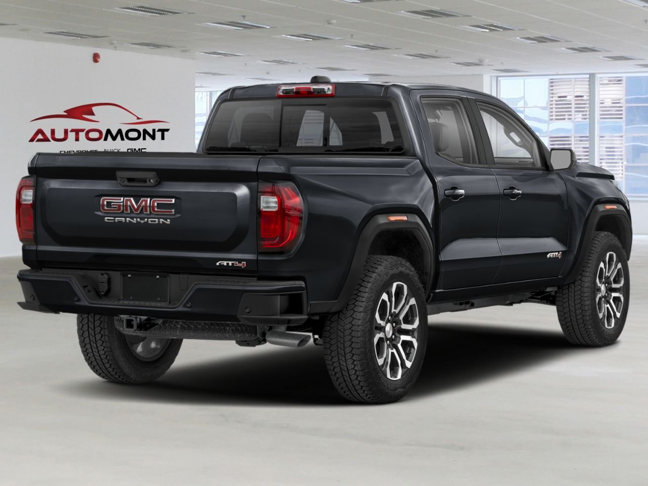 2026 GMC Canyon CANYON 4WD CREW CAB AT4 SHORT BOX (4SG) Onyx Black Mont-Laurier - photo #1