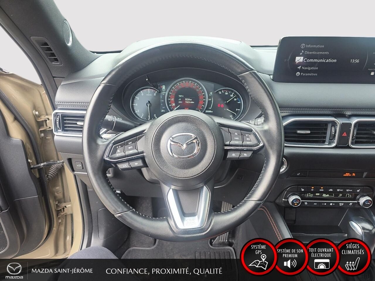 2024 Mazda CX-5 Beige Saint-Jérôme - photo #12