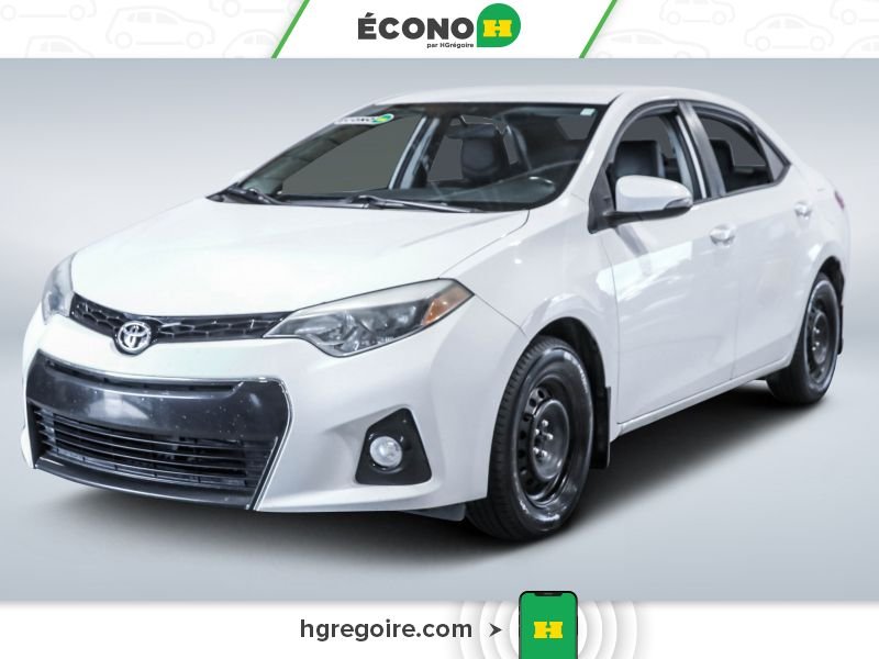 Toyota Corolla 2015 Blanc Blainville - photo #2