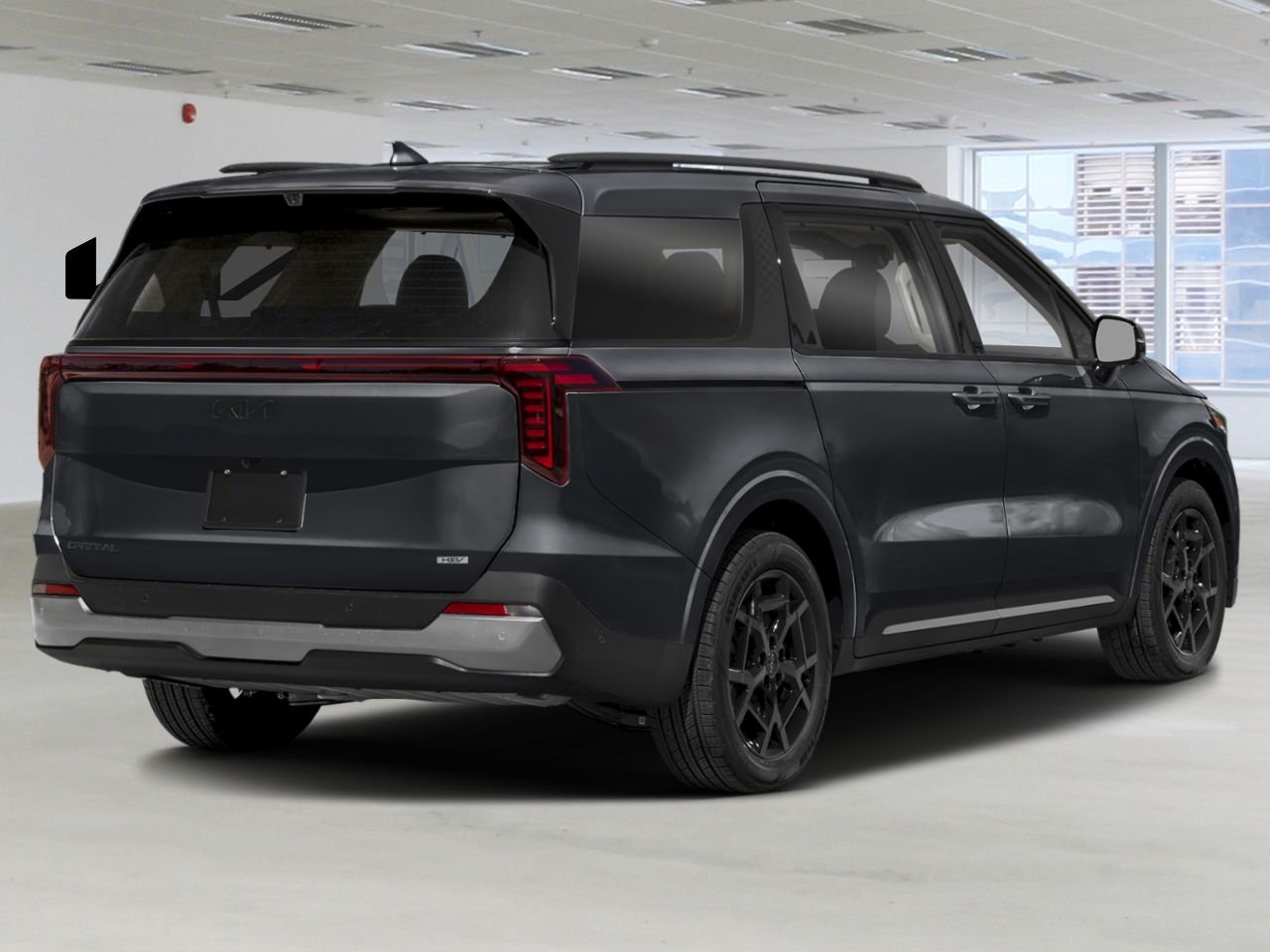 2026 KIA Carnival Hybrid Thunder Grey Nantes - photo #2