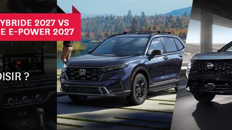 Honda CR-V Hybride 2027 vs Nissan Rogue Hybride e-POWER 2027 : lequel choisir à Lévis?
