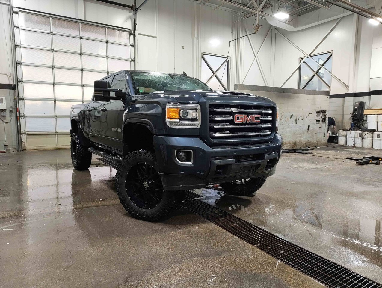 2019 GMC Sierra 3500HD 4WD Crew Cab 153.7 SLT Grey Sherwood Park - photo #1