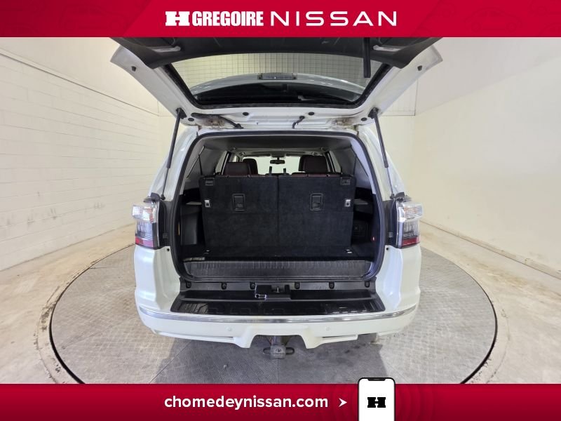 Toyota 4Runner CP7334 | 4WD Limited * Cuir Brun * Mag 20'' * Toit * 7 Plac 2018 Blanc Laval - photo #31