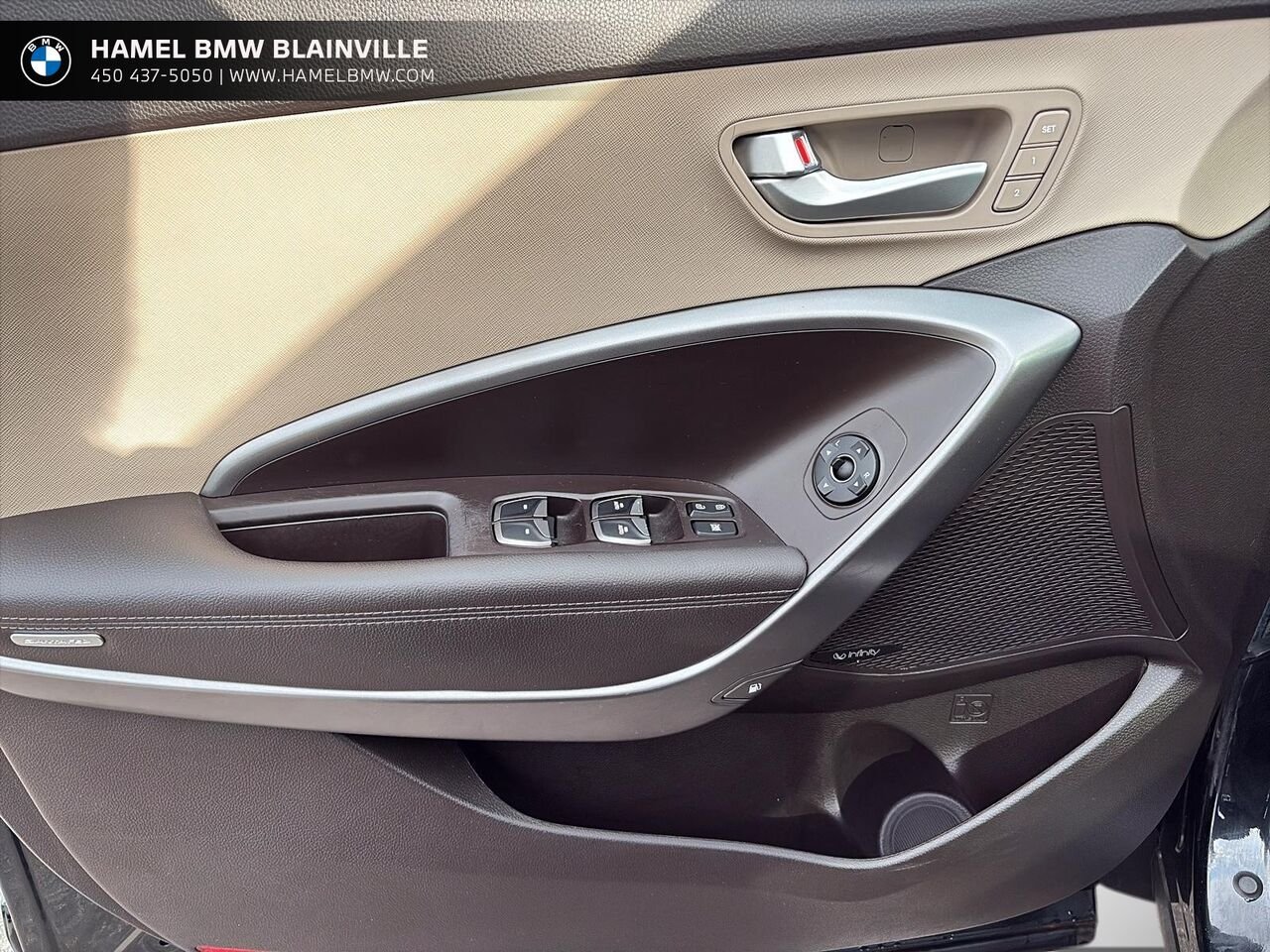 Hyundai Santa Fe Sport 2.0T Limited 4 portes TI 2017 Noir Blainville - photo #10