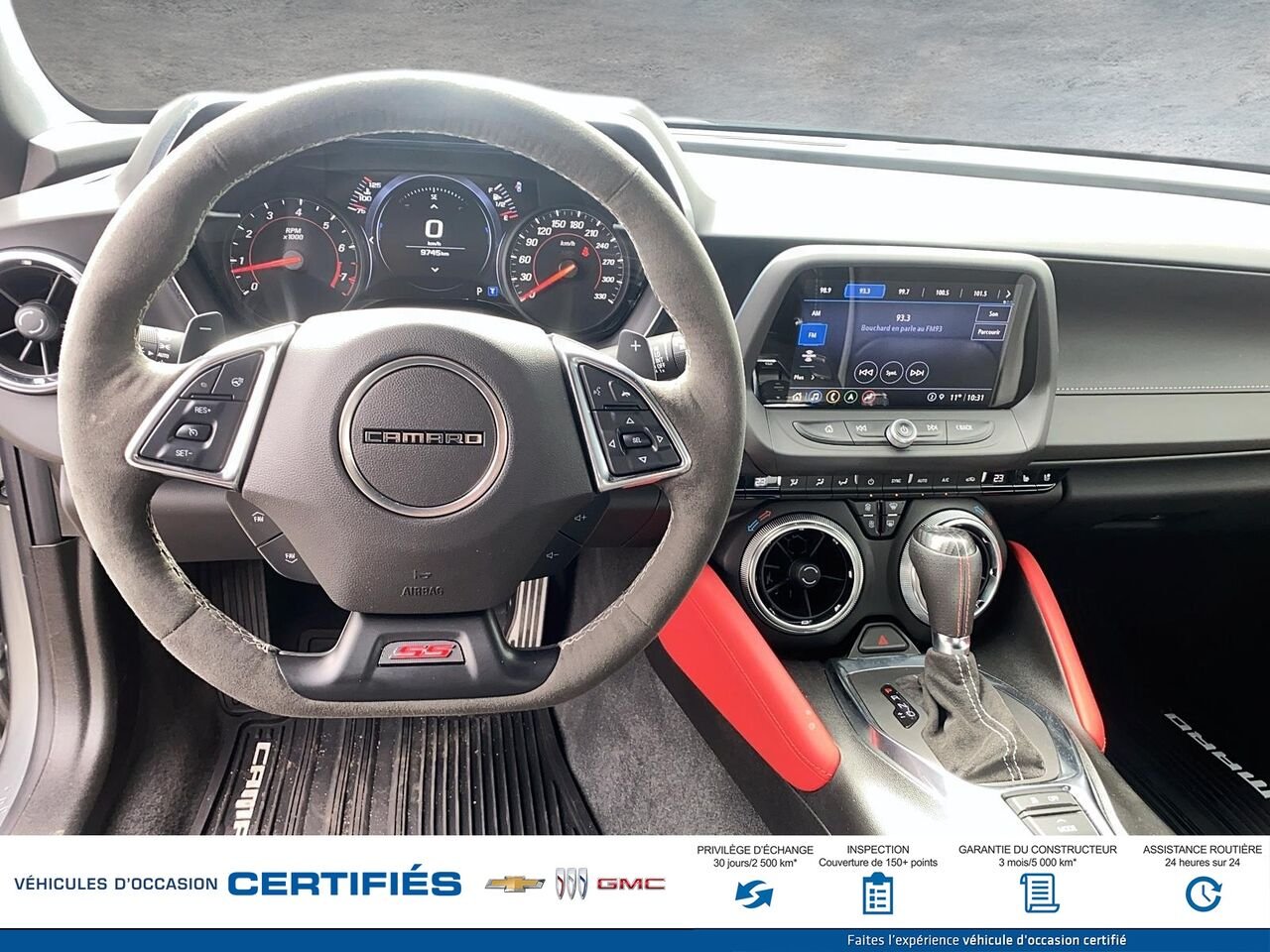 CHEVROLET CAMARO 2SS cabriolet 2 portes 2024 Gris Montmagny - photo #7