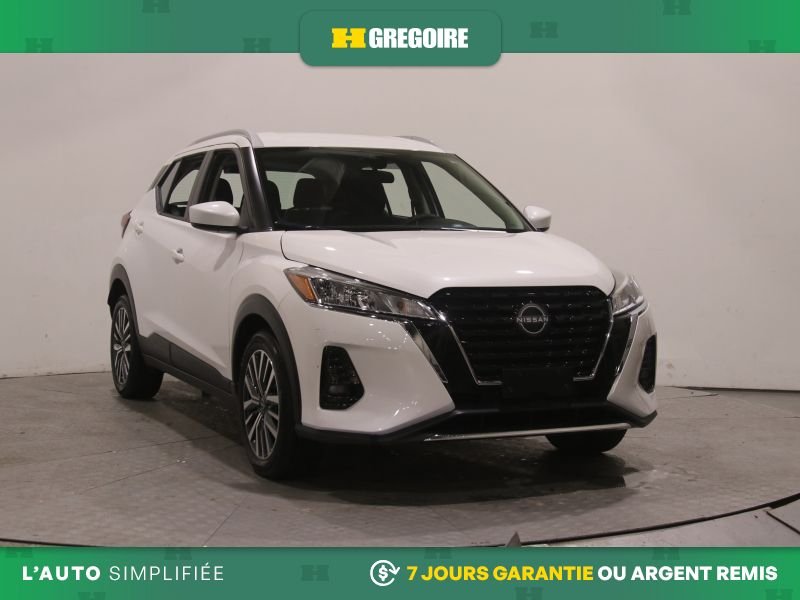 Nissan Kicks SV AUTO A/C GR ELECT MAGS CAM RECUL BLEUTOOTH 2024 Blanc