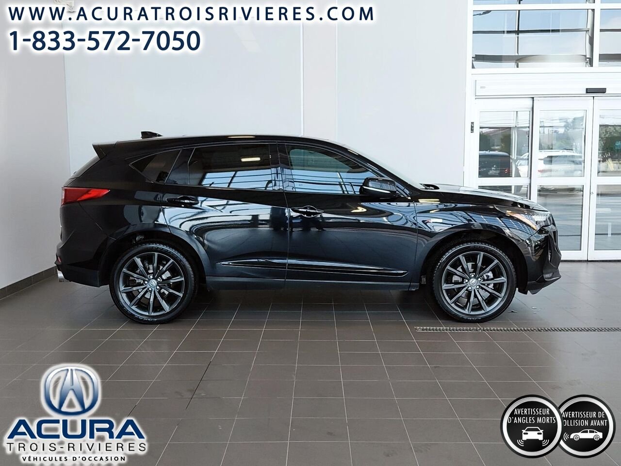 2025 Acura RDX A-Spec sh-awd, toit pano, lumières DEL Black Trois-Rivières - photo #3