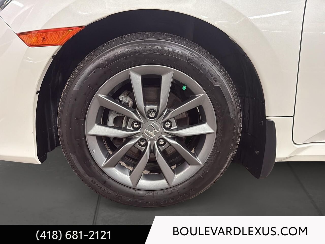 2020 Honda Civic White Quebec - photo #6