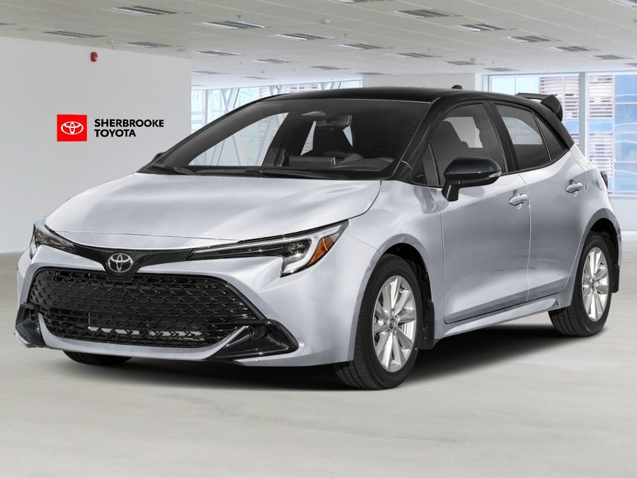 Toyota Corolla à hayon 2027 2027 Frisson glacé nacré avec toit noir