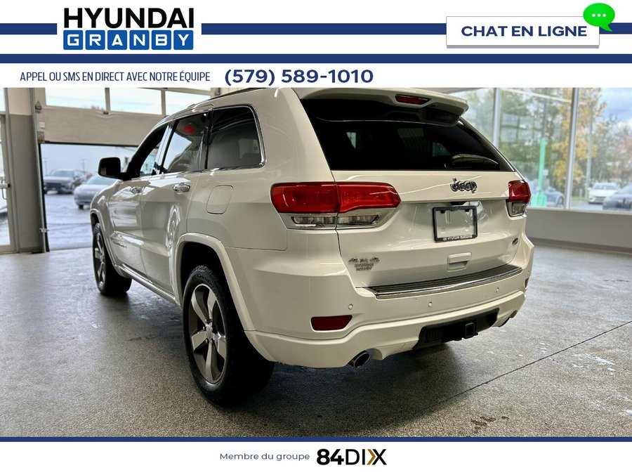 Jeep Grand Cherokee Overland 2015 Blanc