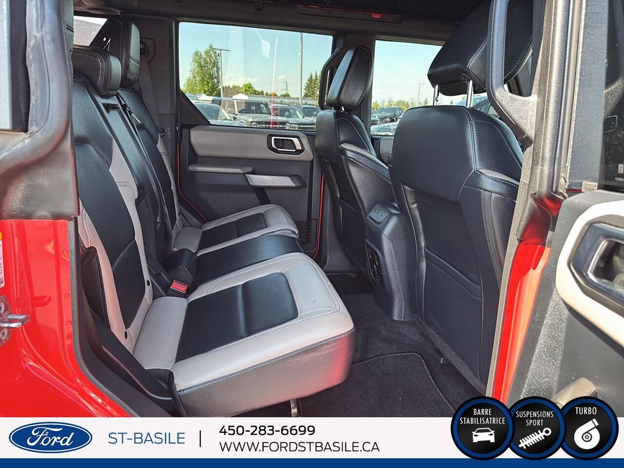 Ford Bronco 2023 Rouge Saint-Basile-le-Grand - photo #12