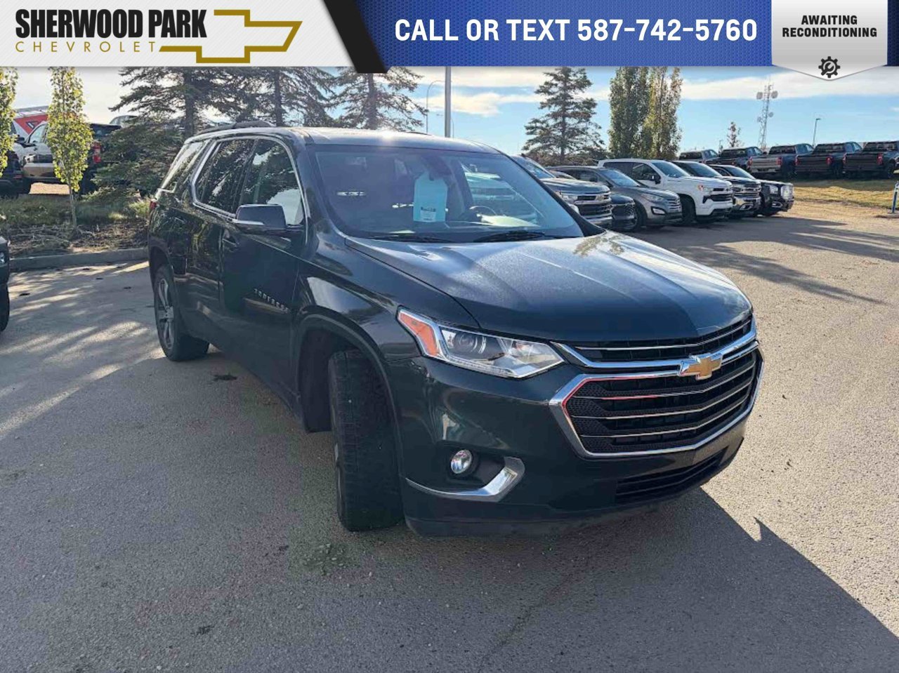 2019 Chevrolet Traverse AWD 4dr LT True North w/3LT Grey Sherwood Park - photo #0