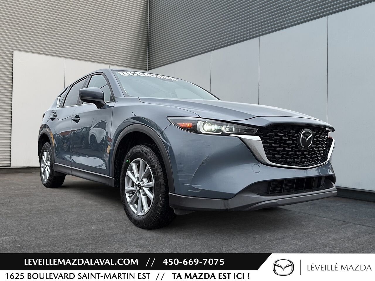 2024 Mazda CX-5 GS TI sans désactivation de cylindres Grey Laval - photo #2