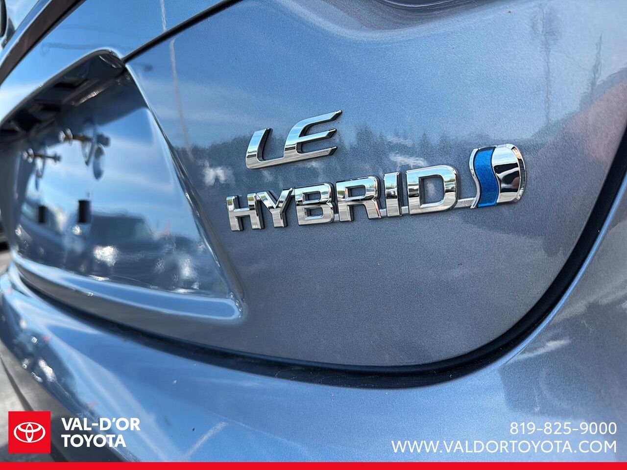 Toyota Corolla hybride LE CVT TI 2024 Bleu Val-d'Or - photo #6