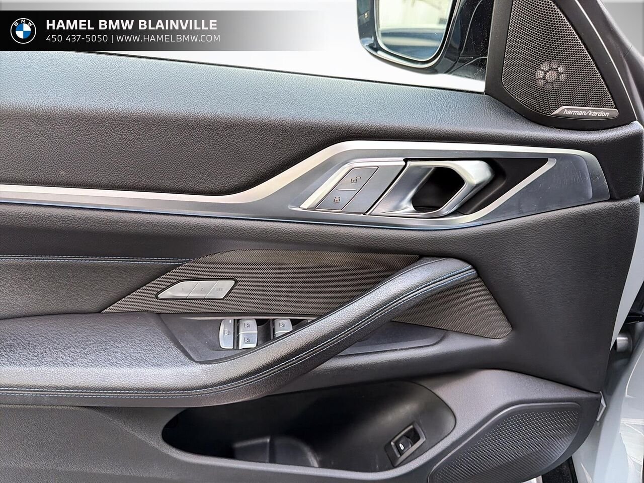 BMW i4 M50 Gran Coupe 2022 Gris Blainville - photo #9