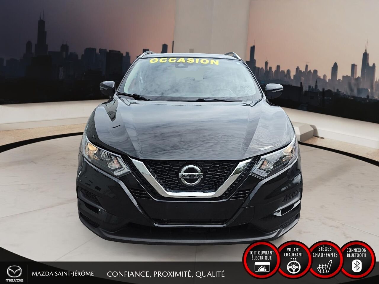 Nissan Qashqai SV | TOIT OUVRANT | AWD | 2023 Noir Saint-Jérôme - photo #2