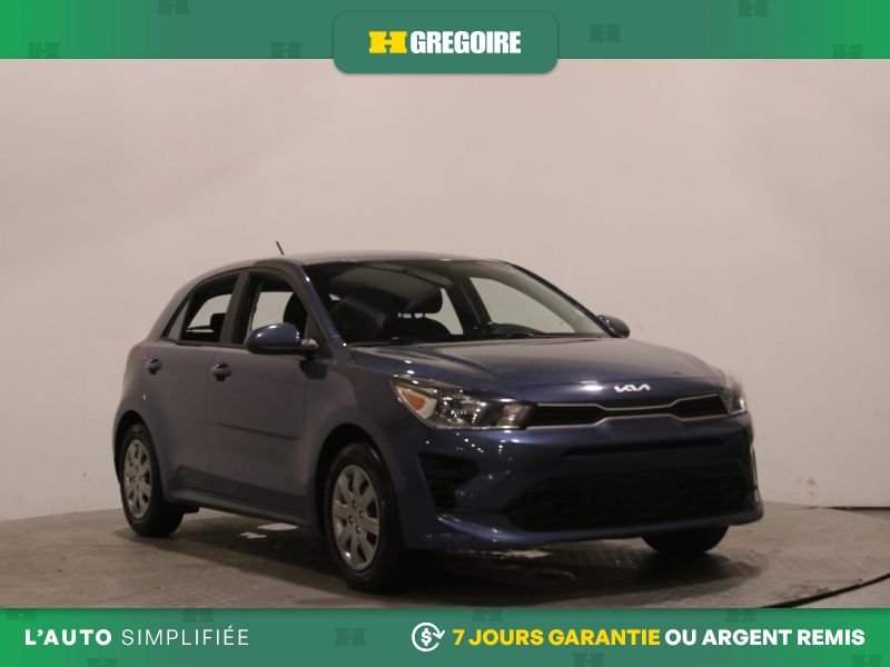 Kia Rio 5 822931 | LX+ AUTO AC GR ELECT CAMERA DE RECUL BLEUTOOTH 2023 Bleu Laval - photo #0