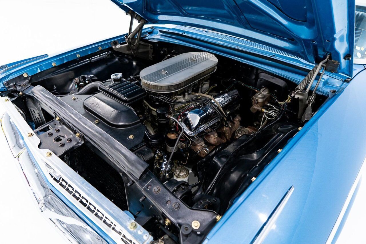 1963 Ford Galaxie 500 *PRIX EN USD* 406 Cu In TriPower 4-Speed Convertible Blue Montreal - photo #15