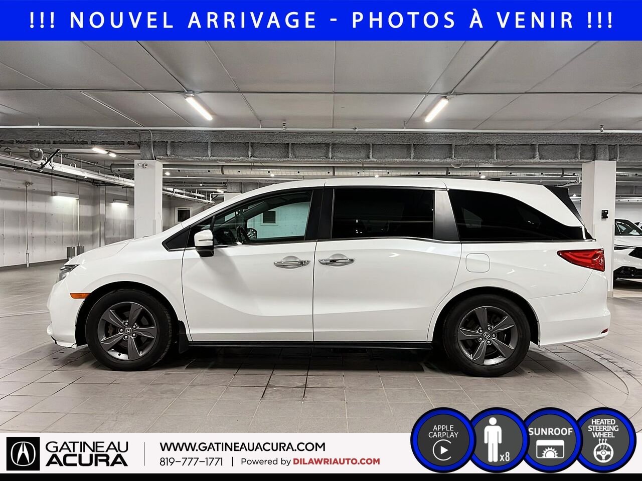 Honda Odyssey EX 2023 Blanc Ottawa & Gatineau - photo #7
