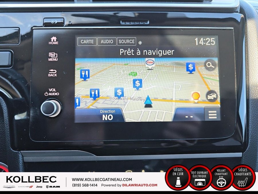 2018 HONDA FIT EX-L Navi Red