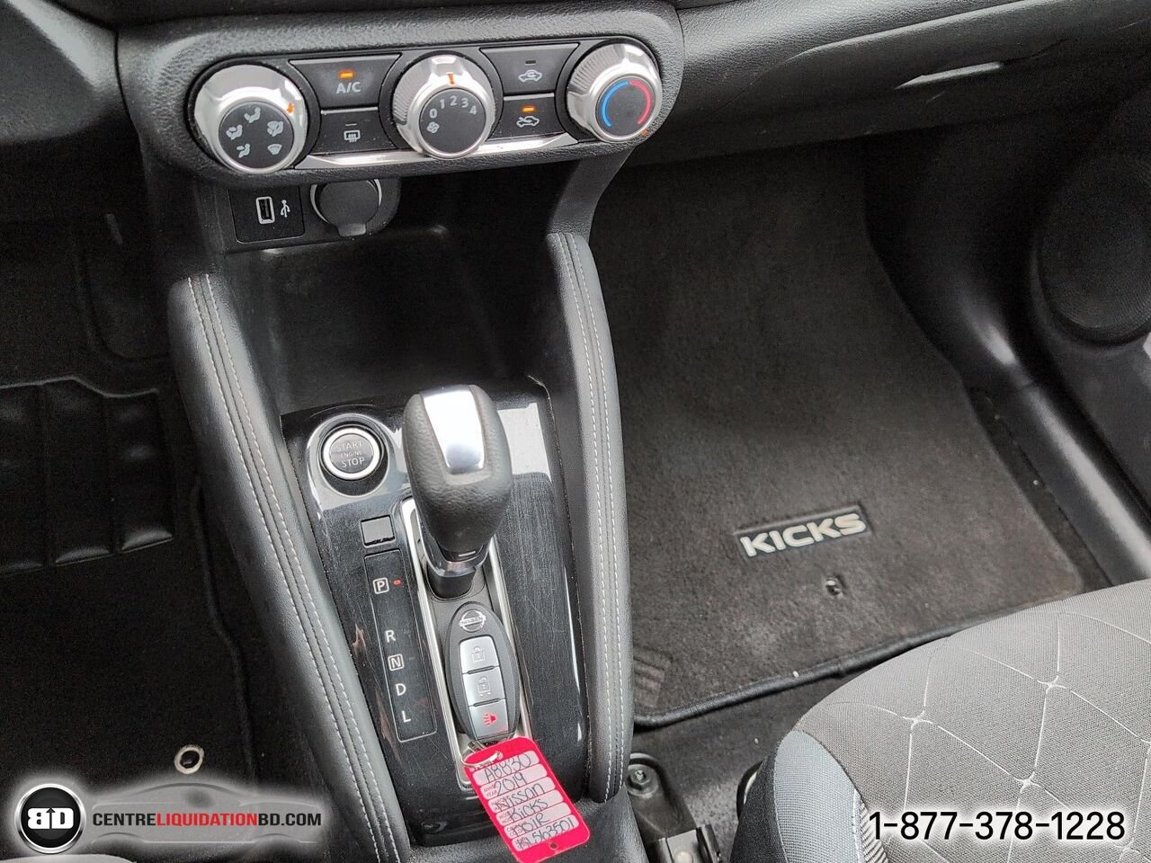 2019 Nissan Kicks S | A8830 Black Granby - photo #20
