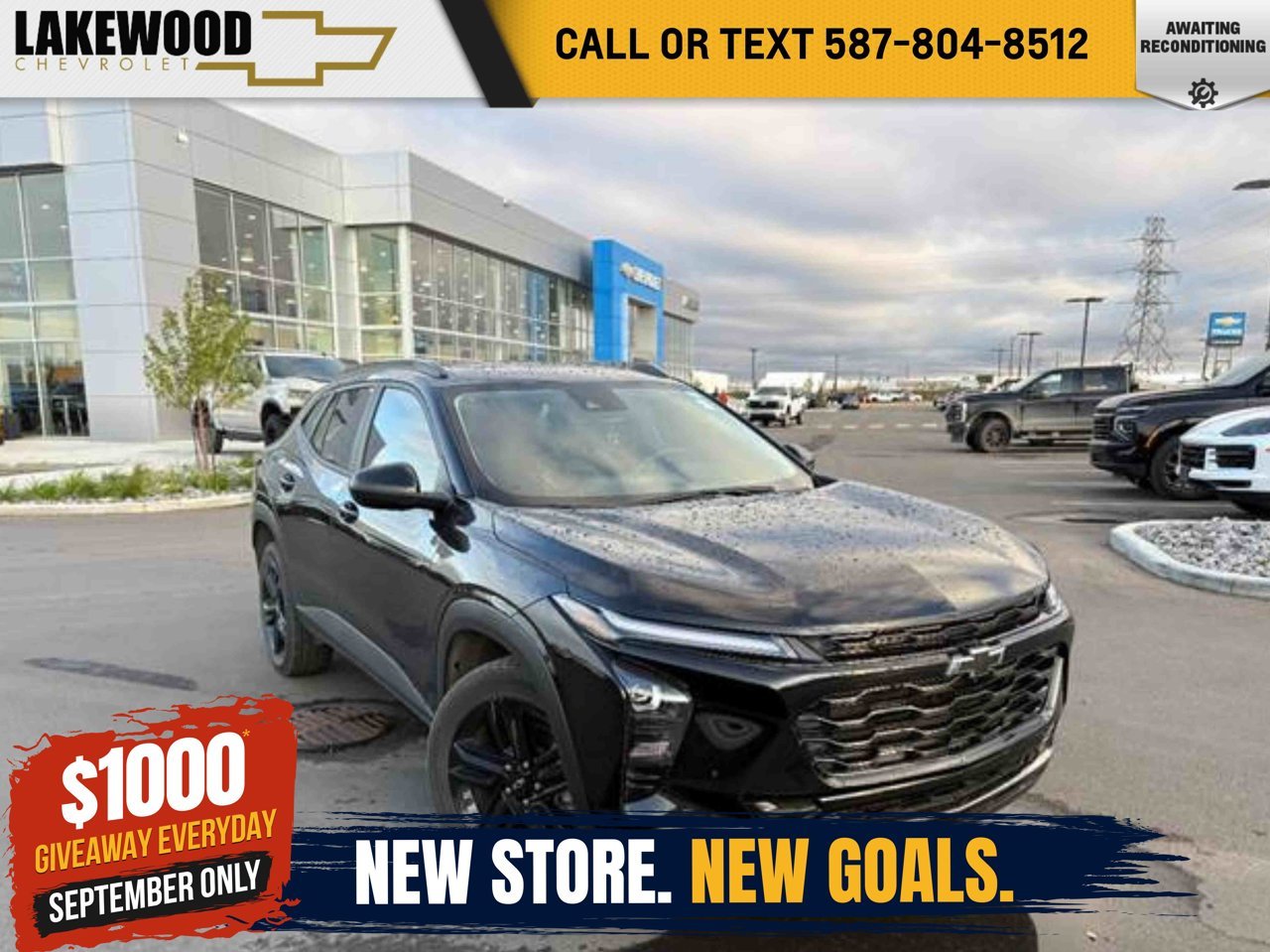 2025 Chevrolet Trax FWD 4dr ACTIV Black Sherwood Park - photo #0