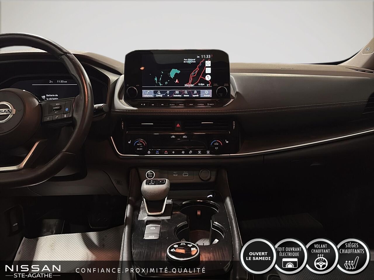 2021 Nissan Rogue TRACTION INTÉGRALE | TOIT OUVRANT PANORAMIQUE | CUIR | BOSE | UN SEUL PROPRIÉTAIRE White Saint-Jérôme - photo #11
