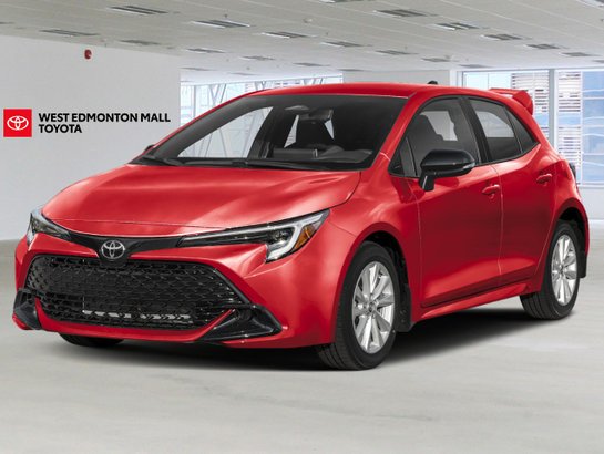 2027 Toyota Corolla Hatchback 2027 Finish Line Red