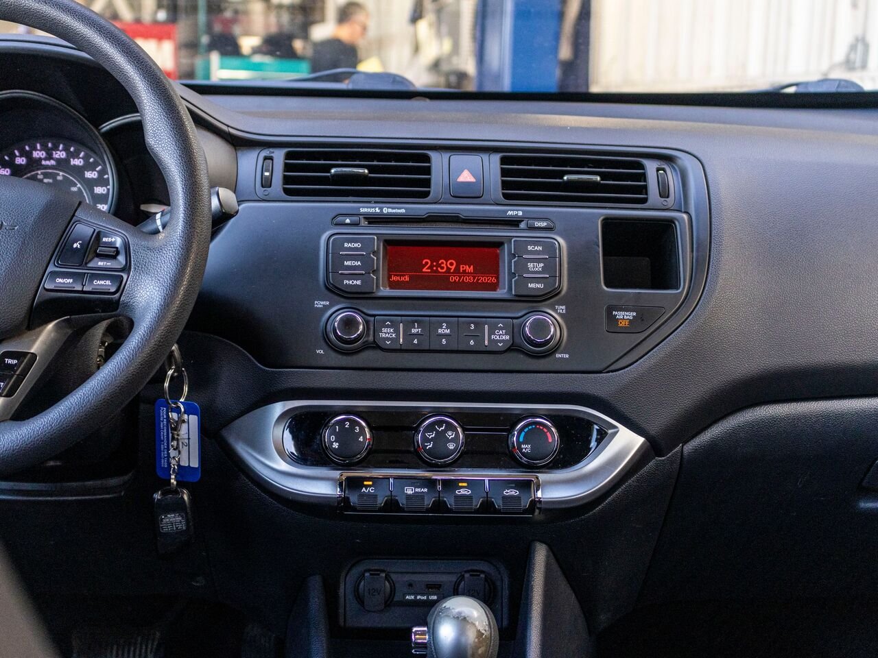 Kia Rio Berline 4 portes, boîte automatique, LX+ 2013 Bleu Châteauguay - photo #9
