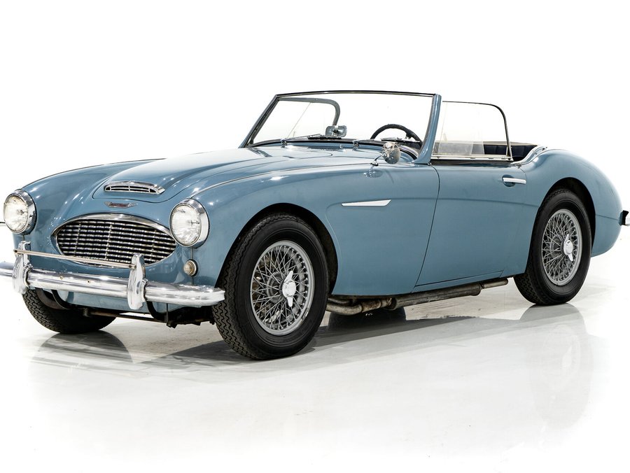 1960 Austin Healey 3000 Recent drivetrain complete rebuild **PRICE IN USD** Blue
