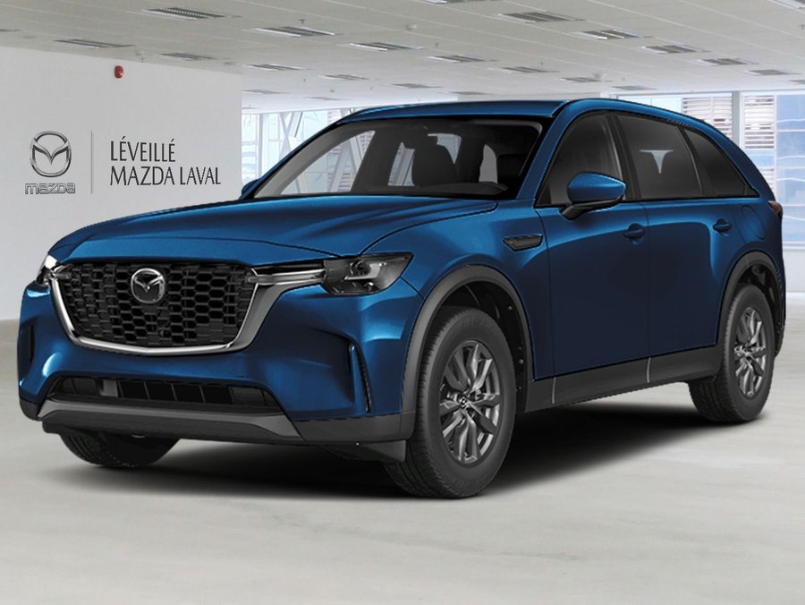 Mazda CX-90 hybride léger GS TI 2026 Bleu cristal foncé mica
