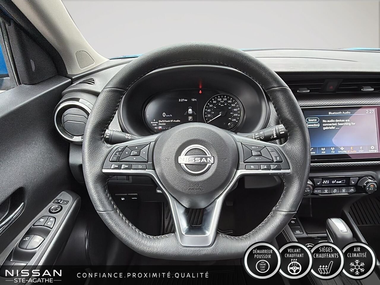 Nissan Kicks Play SV | 1 PROPRIÉTAIRE | JAMAIS ACCIDENTÉ | BANCS CHAUFFANTS | VOLANT CHAUFFANT 2025 Bleu Sainte-Agathe-des-Monts - photo #10