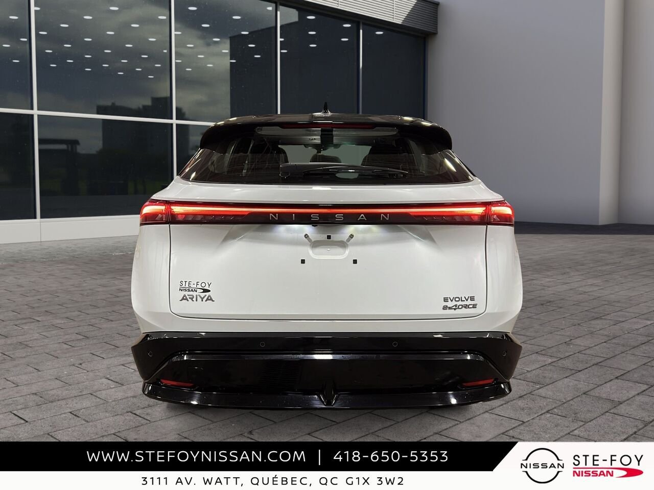 2024 Nissan ARIYA White Ste-Foy - photo #2