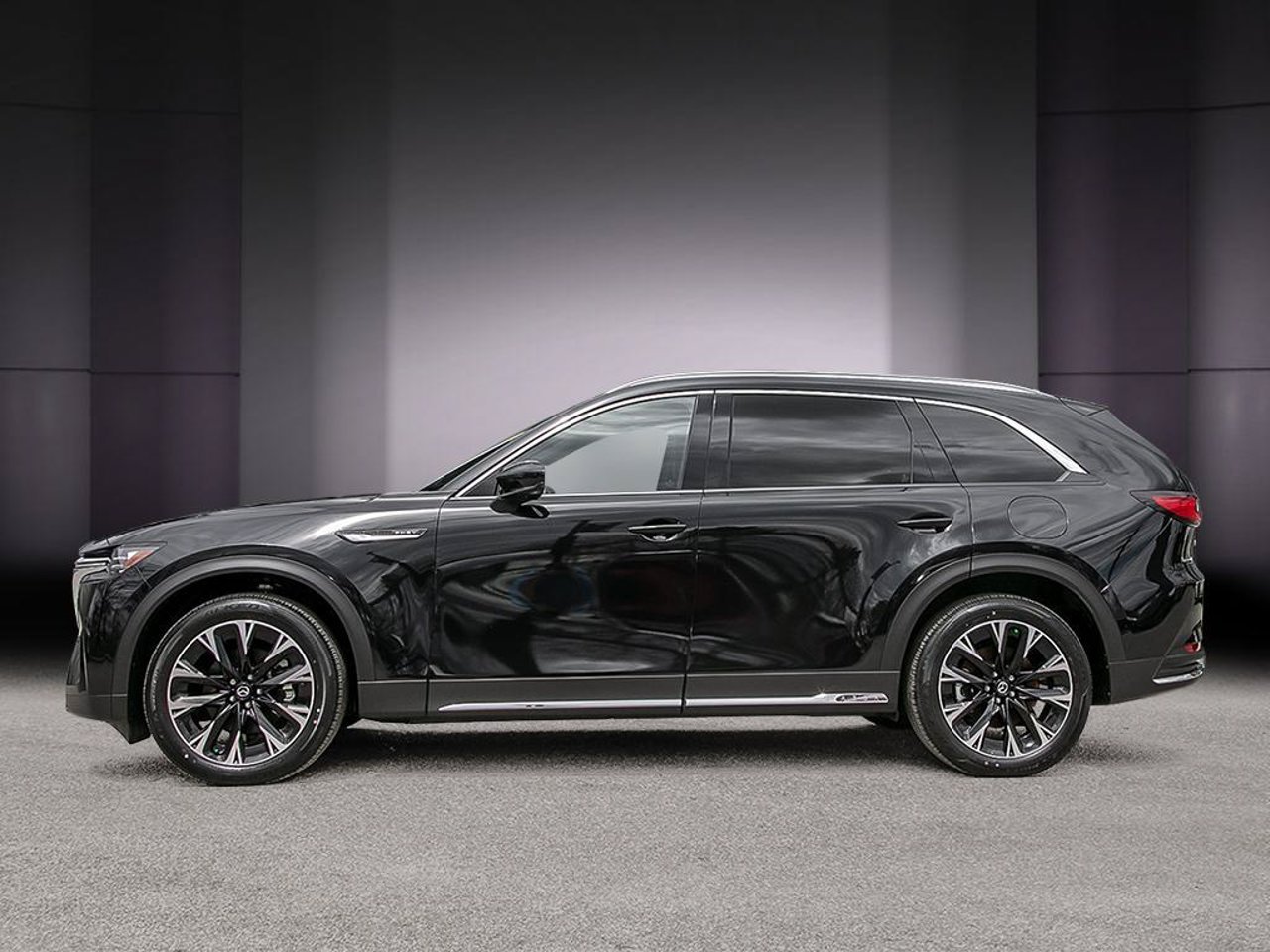 Mazda CX-90 hybride rechargeable JM3KKDHA0T1366182 2026 Noir de jais mica Mirabel - photo #2