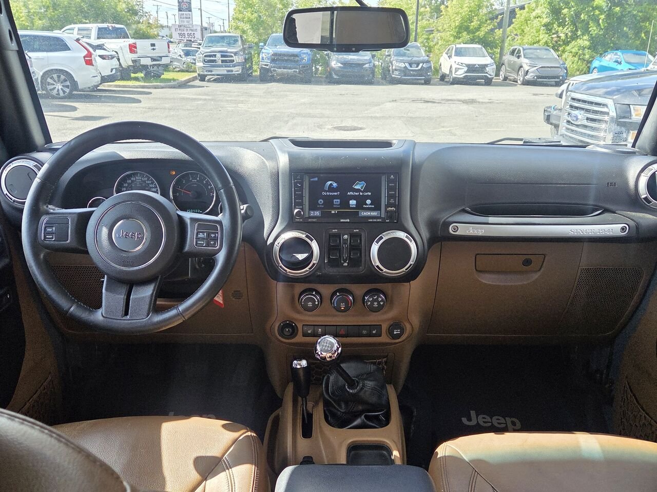 Jeep Wrangler Unlimited Sahara 2015 Gris Granby - photo #14