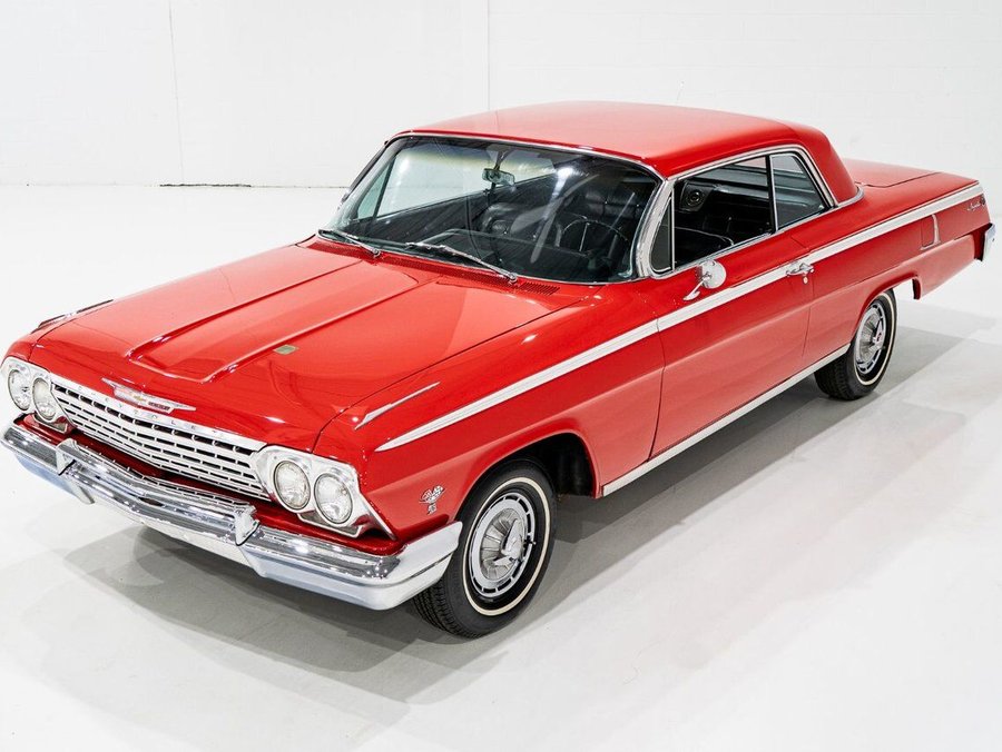 Chevrolet Impala 1962 1962 Rouge