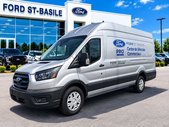 Ford TRANSIT E-TRANSIT CARGO VAN T-350 HIGH ROOF 148EL RWD W3X 2025 Gris
